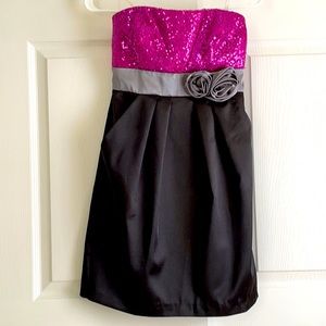 Adorable Strapless Cocktail Dress